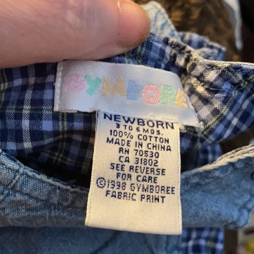 FINAL MARKDOWN Gymboree newborn shortall